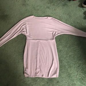 Grey dress tight fitting from waist down